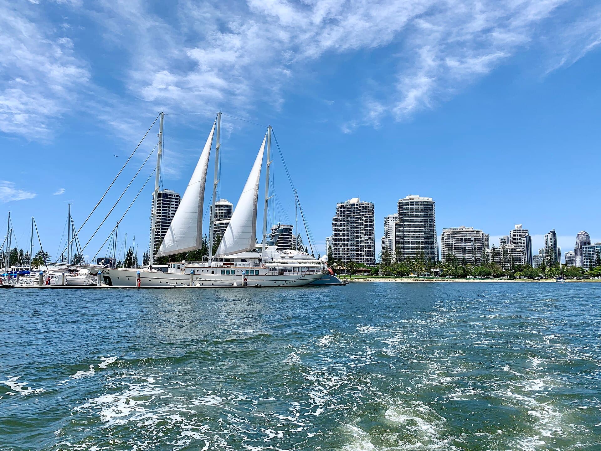 Southport Yacht Club Marina on the Gold Coast Broadwater
